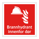 Brannhydrant innenfor dør