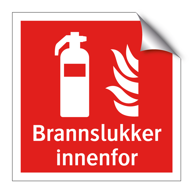 Brannslukker innenfor