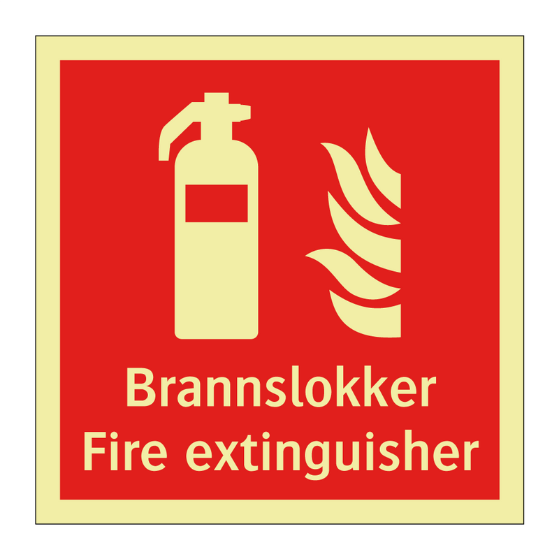 Fire extinguisher Brannslokker & Fire extinguisher Brannslokker & Fire extinguisher Brannslokker