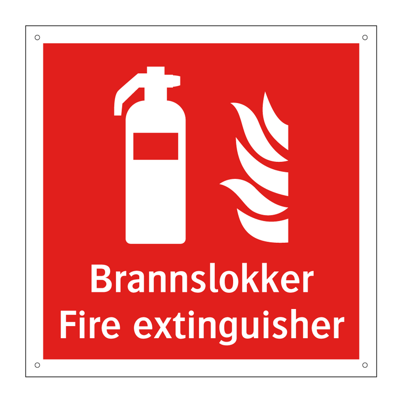 Fire extinguisher Brannslokker & Fire extinguisher Brannslokker & Fire extinguisher Brannslokker