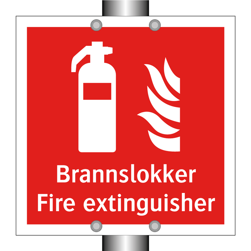 Fire extinguisher Brannslokker & Fire extinguisher Brannslokker & Fire extinguisher Brannslokker