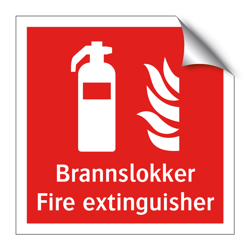 Fire extinguisher Brannslokker