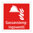 Gassavstengingsventil