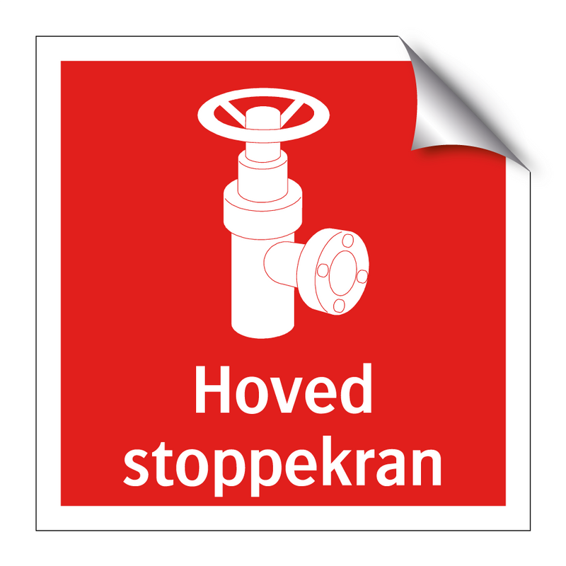 Hoved stoppekran & Hoved stoppekran & Hoved stoppekran & Hoved stoppekran & Hoved stoppekran