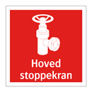 Hoved stoppekran