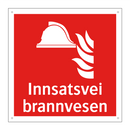 Innsatsvei brannvesen