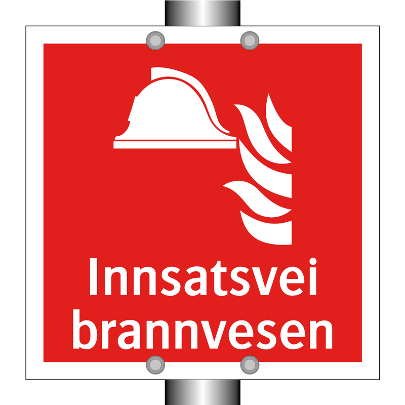 Innsatsvei brannvesen