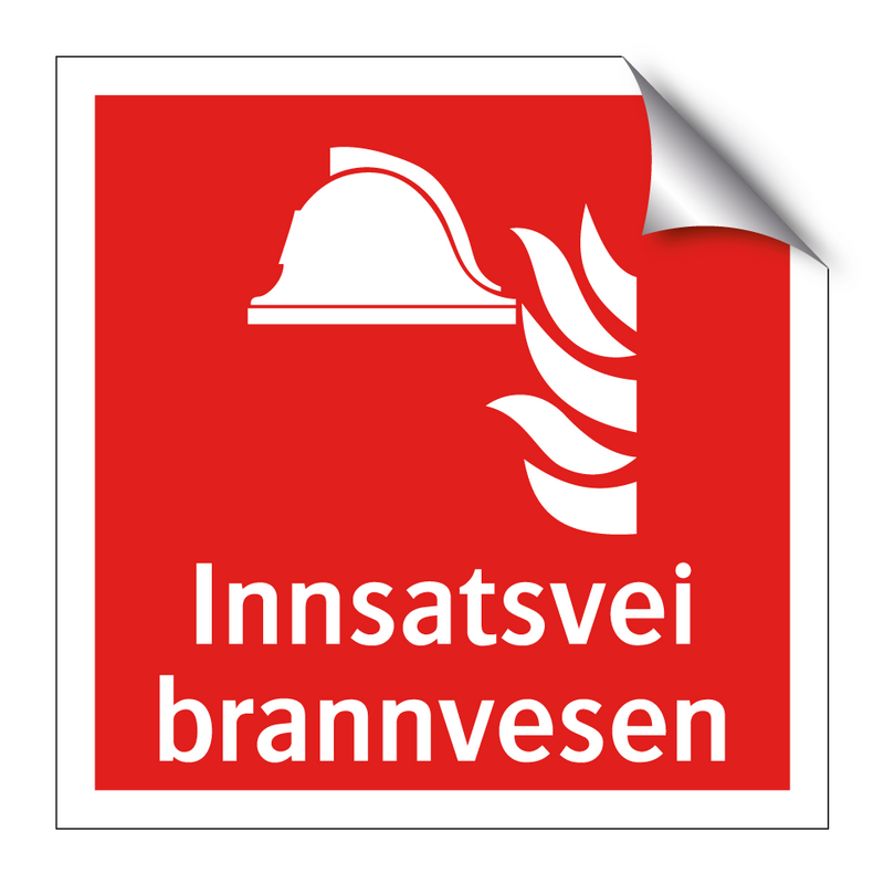 Innsatsvei brannvesen
