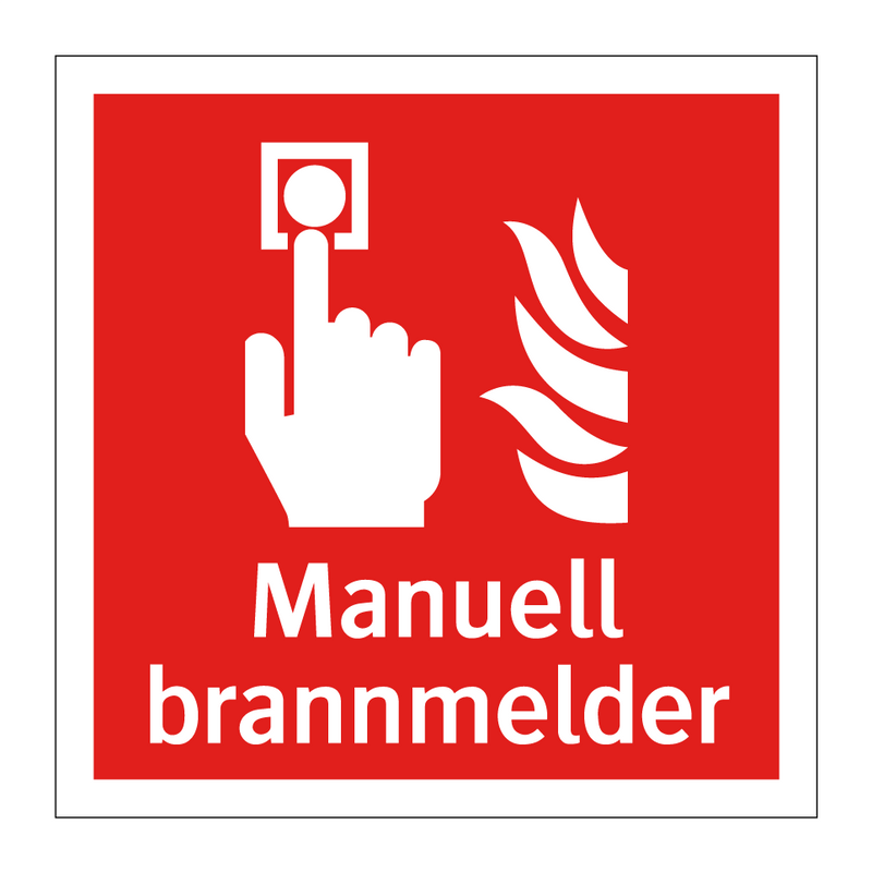 Manuell brannmelder