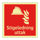 Stigeledning uttak