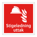 Stigeledning uttak