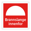 Brannslange innenfor