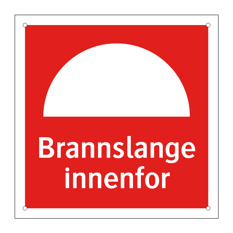 Brannslange innenfor