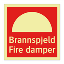Brannspjeld Fire damper