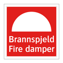 Brannspjeld Fire damper