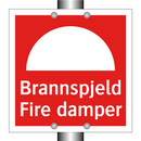 Brannspjeld Fire damper