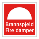 Brannspjeld Fire damper