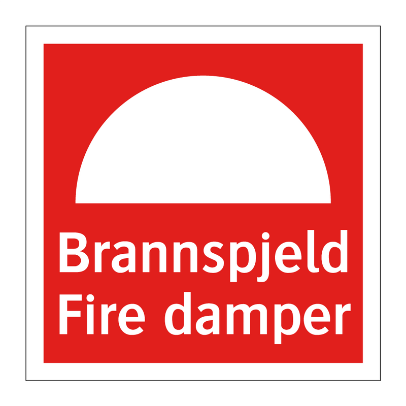 Brannspjeld Fire damper & Brannspjeld Fire damper & Brannspjeld Fire damper