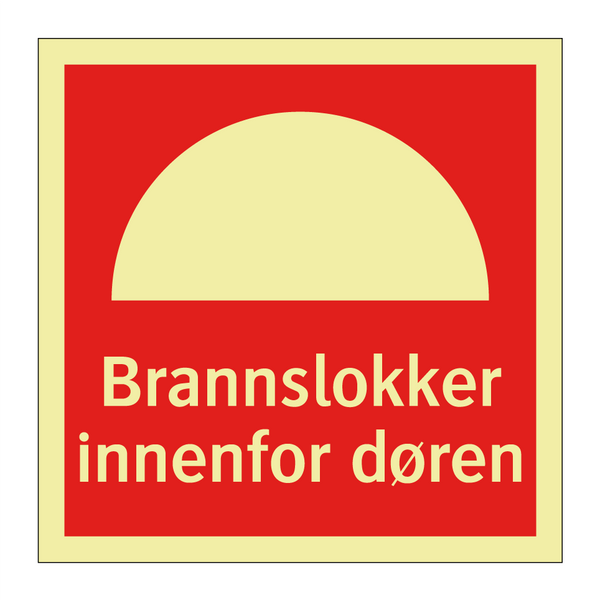 Brannslokker innenfor døren & Brannslokker innenfor døren & Brannslokker innenfor døren