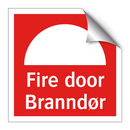 Fire door Branndør