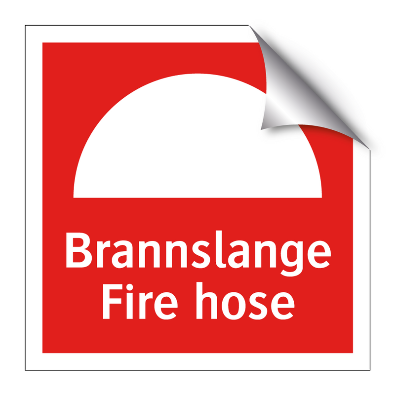 Fire hose Brannslange