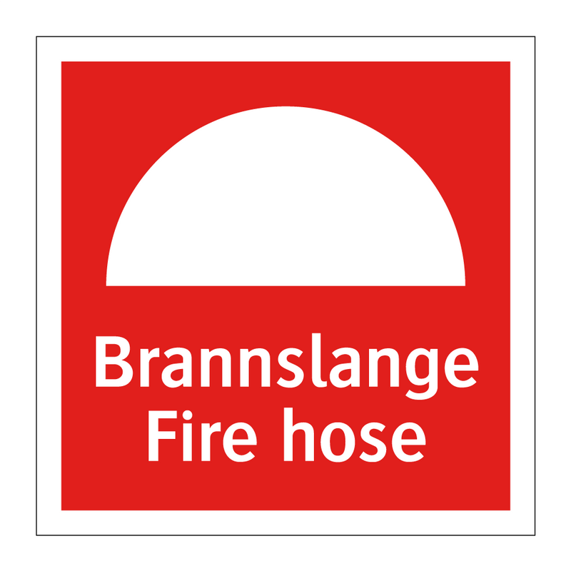 Fire hose Brannslange