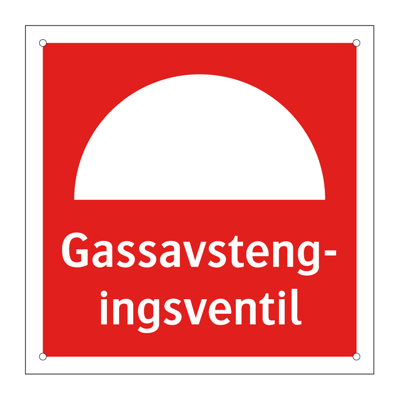Gassavstengingsventil