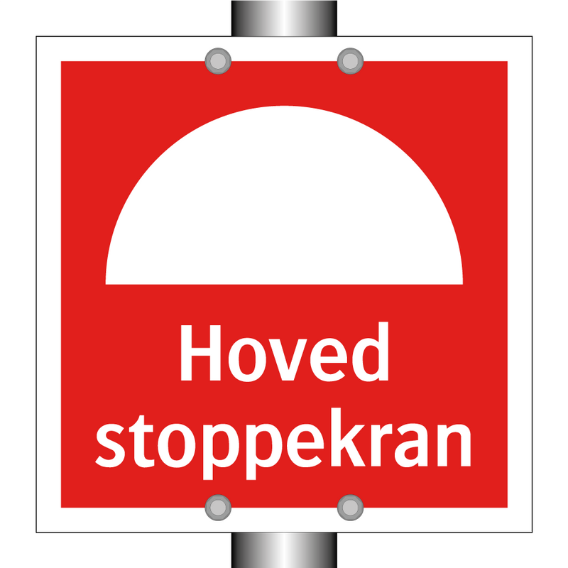 Hoved stoppekran