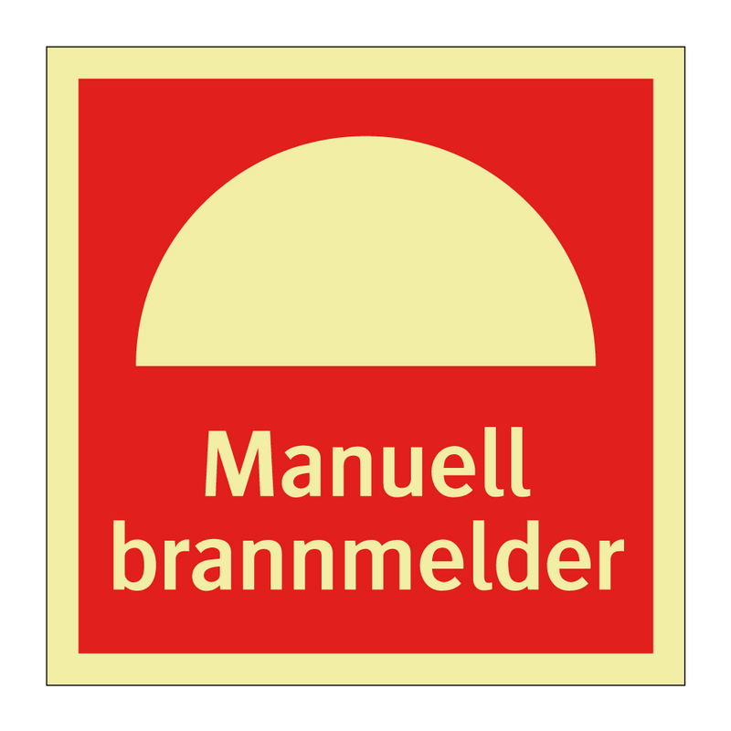 Manuell brannmelder