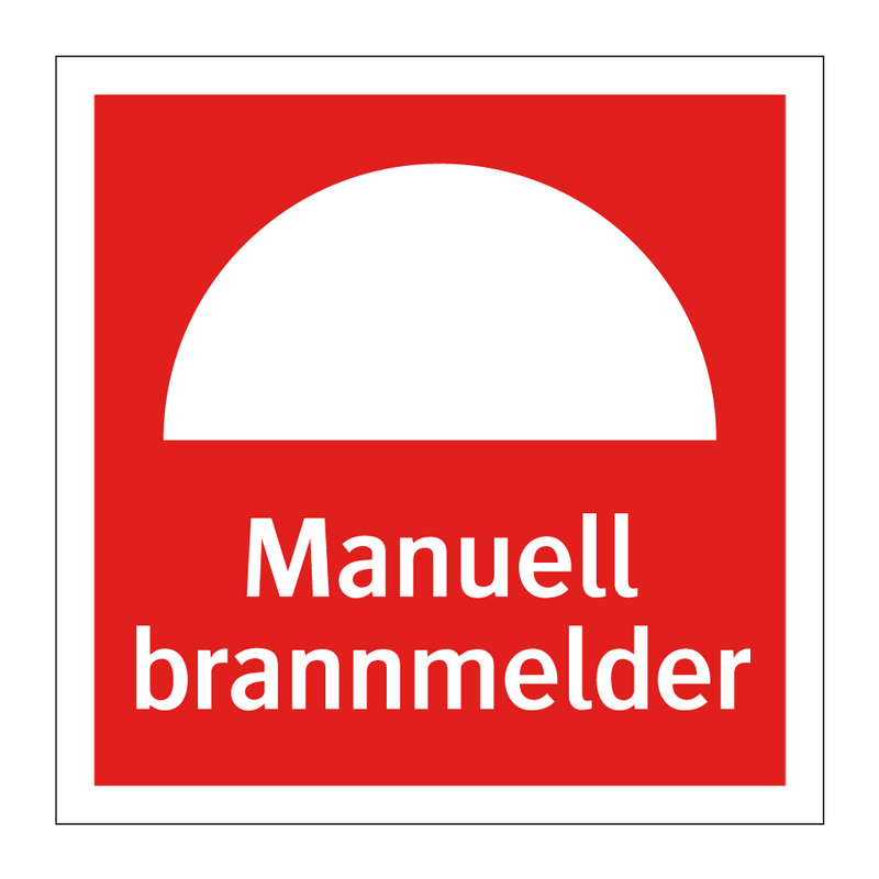 Manuell brannmelder & Manuell brannmelder & Manuell brannmelder & Manuell brannmelder