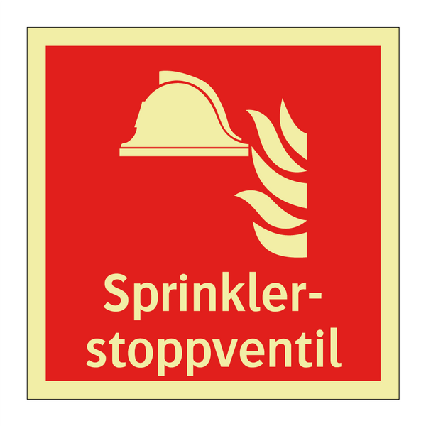 Sprinklerstoppventil & Sprinklerstoppventil & Sprinklerstoppventil & Sprinklerstoppventil