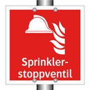 Sprinklerstoppventil