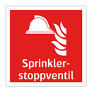 Sprinklerstoppventil