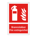 Fire extinguisher Brannslokker