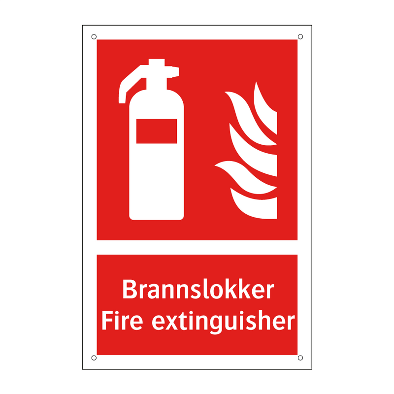 Fire extinguisher Brannslokker & Fire extinguisher Brannslokker & Fire extinguisher Brannslokker