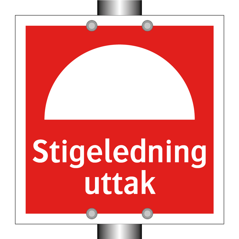 Stigeledning uttak
