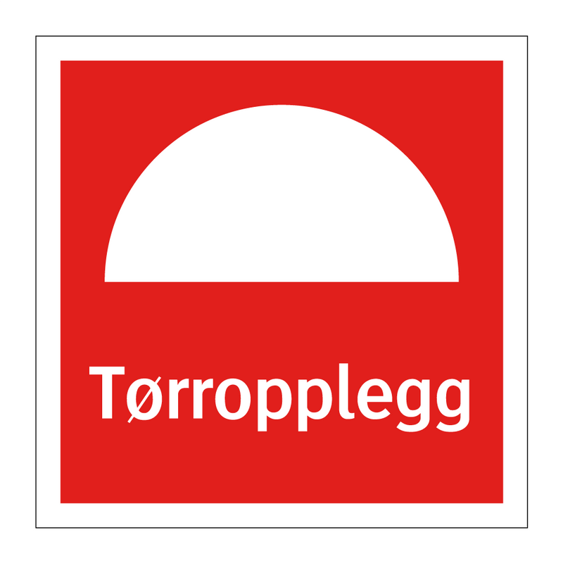 Tørropplegg