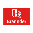Branndør