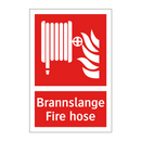Fire hose Brannslange