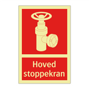 Hoved stoppekran