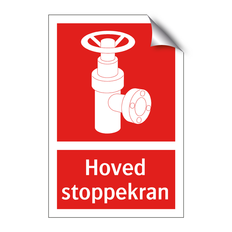 Hoved stoppekran & Hoved stoppekran & Hoved stoppekran & Hoved stoppekran & Hoved stoppekran