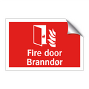 Fire door Branndør