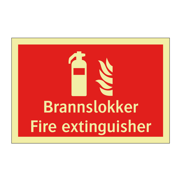 Fire extinguisher Brannslokker & Fire extinguisher Brannslokker & Fire extinguisher Brannslokker