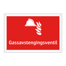 Gassavstengingsventil