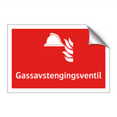 Gassavstengingsventil