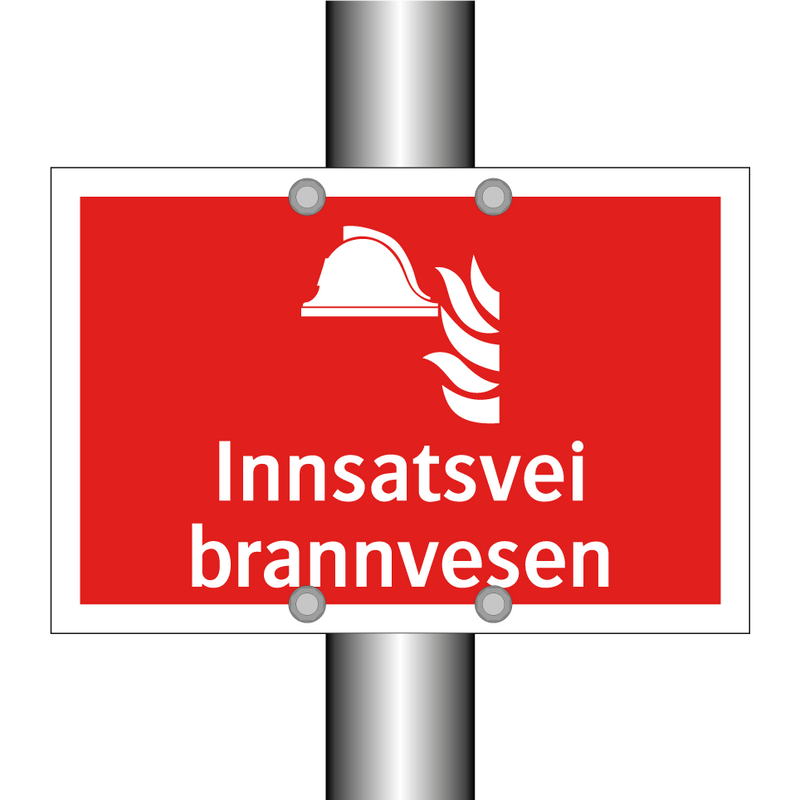 Innsatsvei brannvesen