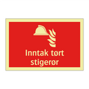 Inntak tørt stigerør