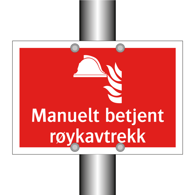 Manuelt betjent røykavtrekk