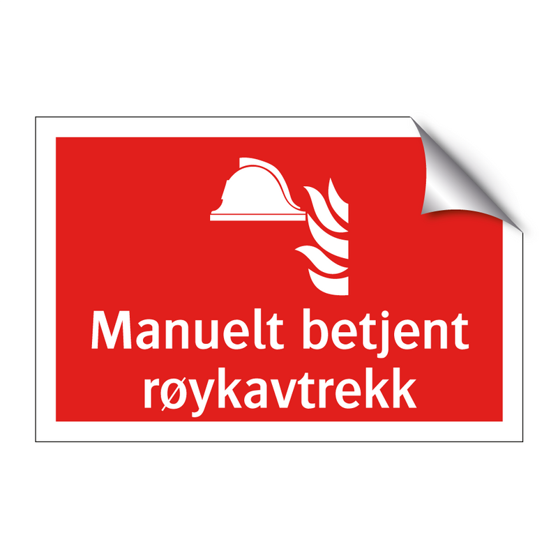 Manuelt betjent røykavtrekk