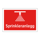 Sprinkleranlegg
